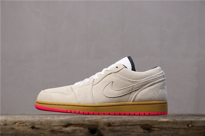 Jordan Air Jordan 1 Low Gray White Pink Gum 553558-119