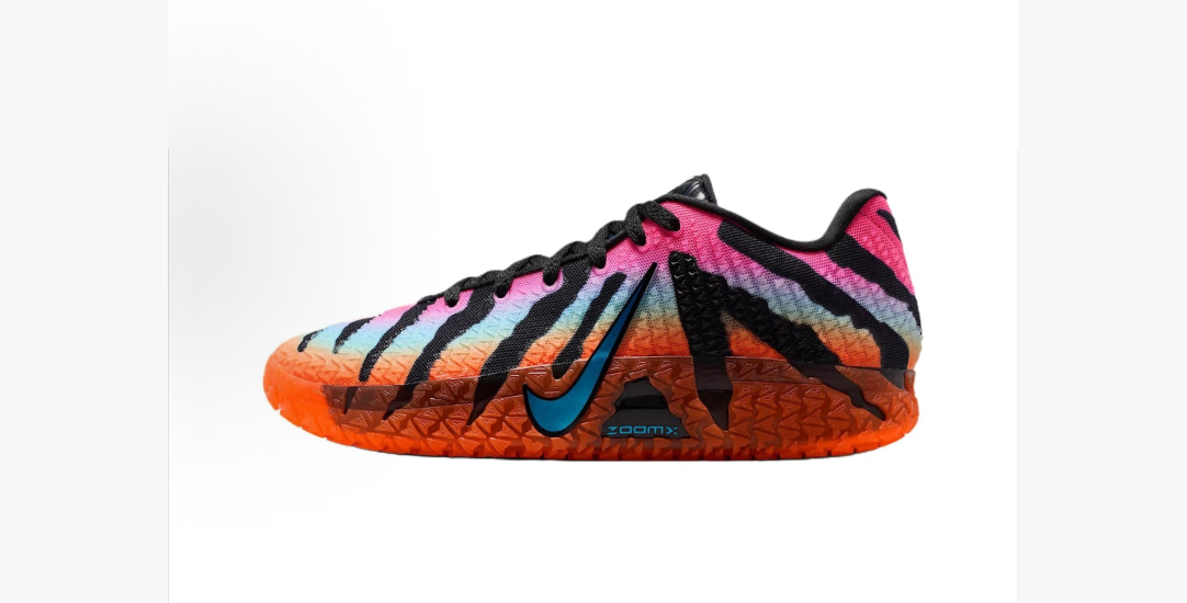 Nike IQ6704-001 Black Orange Basketball Sneakers