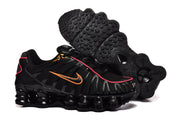 Nike Shox TL Black and Orange Sneakers