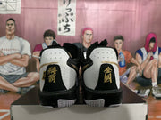 Nike Basketball Sneakers White Black Gold