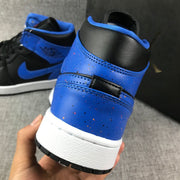 Jordan Air Jordan 1 Mid Black Game Royal Sneakers