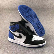 Air Jordan 1 Retro Fragment High Sneakers Black White Blue