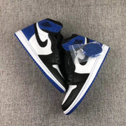 Air Jordan 1 Retro Fragment High Sneakers Black White Blue