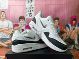 Nike Air Max 1 White Black Sneakers