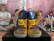 Nike Kobe Basketball Shoes Purple and Gold