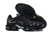Nike Air Max Plus Black Grid Print Sneakers