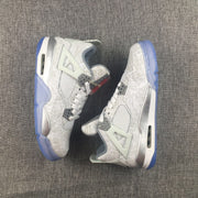 Jordan Air Jordan 4 Laser White Platinum Sneakers