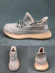 Yeezy 350 V2 Kids Sneakers Silver Pink