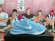 Nike Kobe 8 Basketball Shoes in Blue and White