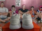 Nike White and Red Sneakers