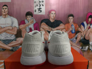 Nike White and Red Sneakers