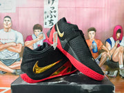 Nike LeBron 13 Basketball Shoes Black Gold Red