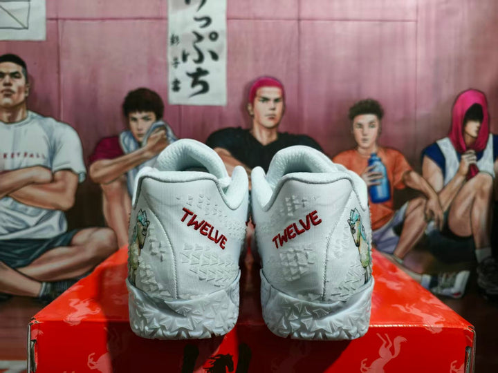 Nike Zoo Basketball Sneakers White Red