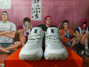 Nike Gray and White Sneakers
