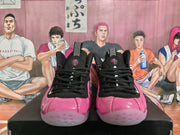 Nike Air Foamposite One Pink and Black Basketball Shoes