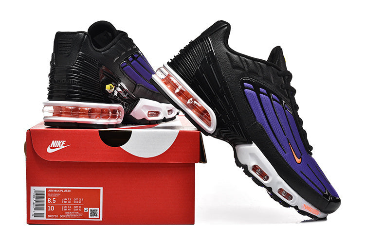 Nike Air Max Plus III Black Purple Sneakers