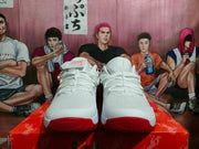 Nike Basketball Shoes White Red