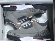 Jordan Air Jordan 3 Grey Cement Sneakers