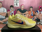 Nike Yellow Basketball Sneakers