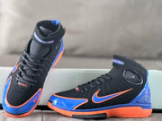 Nike Zoom Kobe 4 Basketball Shoes Black Blue Orange