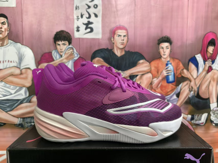 PUMA Purple Basketball Sneakers