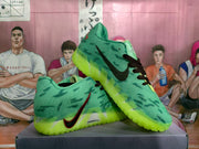 Nike Twelve Basketball Sneakers Green Halloween