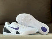 Nike Kobe 9 Basketball Sneakers White Purple