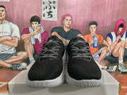 Black and Gray Basketball Sneakers