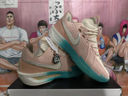 Nike Basketball Sneakers Pink and Teal
