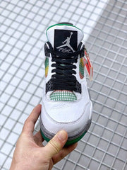 Jordan Air Jordan 4 Do the Right Thing White Green Sneakers