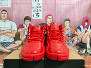 Jordan High-Top Basketball Sneakers Bright Red