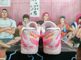 Nike Basketball Shoes Pink White Orange