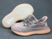 Yeezy 350 V2 Kids Sneakers Silver Pink