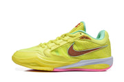 Nike SpongeBob Basketball Shoes in Yellow and Pink