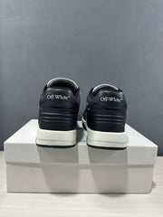 Off-White Out Of Office Low-Top Sneakers Black White OMAI89C99