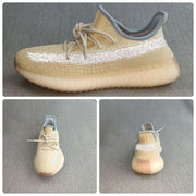 Yeezy 350 V2 Reflective Beige Sneakers