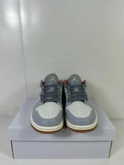Jordan Air Jordan 1 Low Sneakers Blue Gray and Brown FZ5045-019