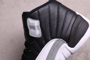 Jordan Air Jordan 12 Reverse Taxi Sneakers Black White 130690-001