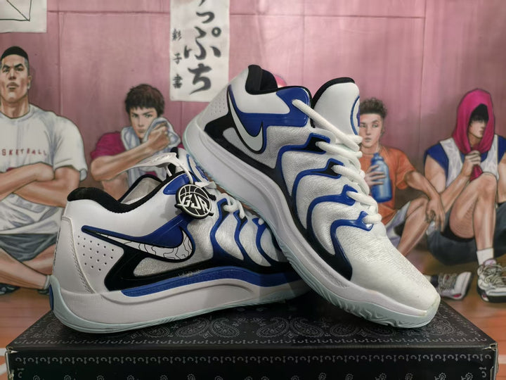 Nike Kevin Durant Basketball Shoes White and Blue
