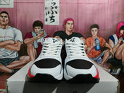 Nike Basketball Sneakers Black White Red