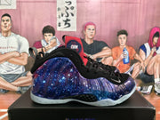 Nike Starry Sky Basketball Sneakers Purple Black