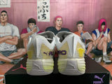 Puma All Pro Basketball Shoes White and Yellow