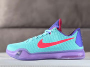 Nike Kobe 10 EYBL Basketball Sneakers Aqua Purple