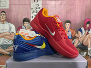 Nike Red Blue Mismatched Basketball Sneakers
