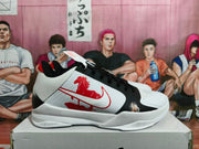 Nike Basketball Sneakers White Black Red