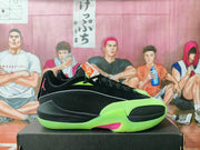 Jordan Luka 1 Basketball Shoes Black and Volt Green