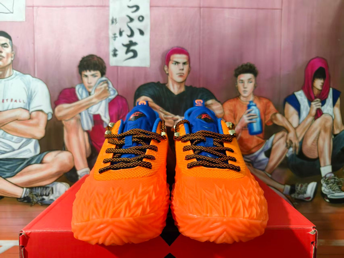 Nike Basketball Sneakers Sunset Orange Blue EU 36-46
