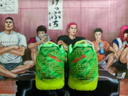 Nike TWELVE Green Basketball Sneakers