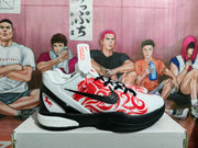 Nike Basketball Sneakers White Black Red
