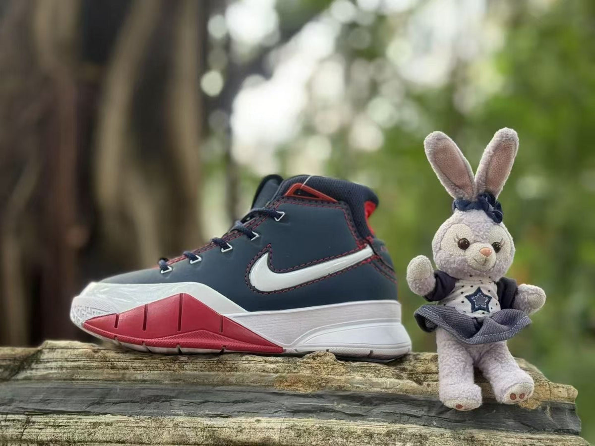 Nike Kobe 1 Kids Sneakers Dream Team Navy Red